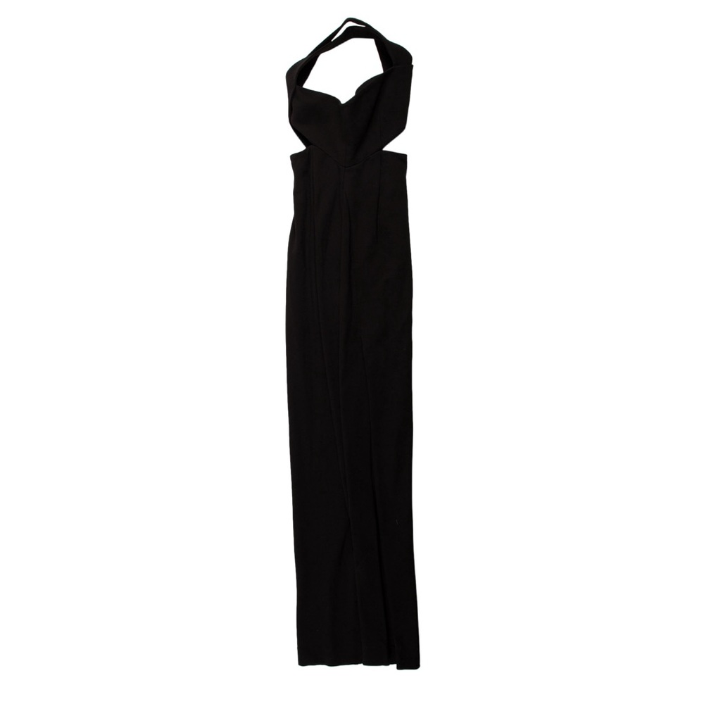 Nicholas Black Cutout Long Gown Size 0, XS